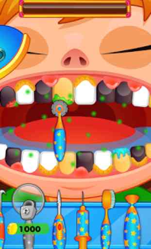 Dottore bocca giochi dentista 4