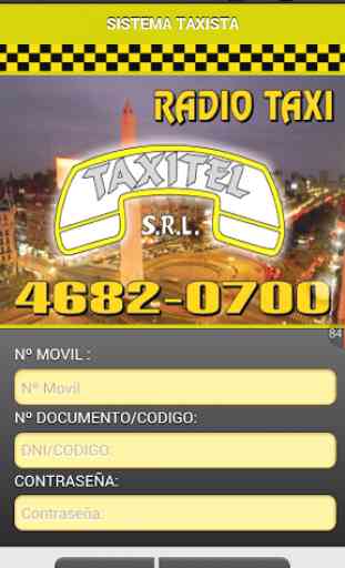 Taxistas Radio Taxi Taxitel 1
