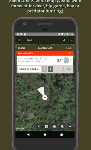 ScoutLook Hunting App: Weather & Property Lines 1