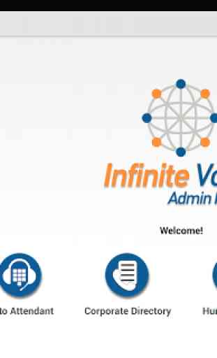 Infinite Voice Admin Portal 1