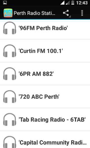 Perth Radio Stations 1