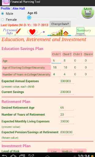 Financial Planning Tool 4