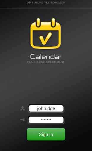 OTYS Calendar app 1