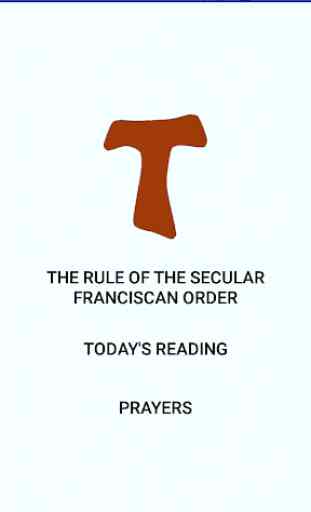 Secular Franciscan 1