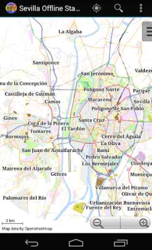 Mappa di Siviglia Offline 1