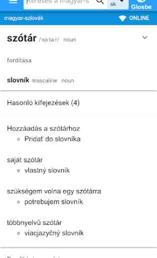 Szlovák-Magyar szótár 1