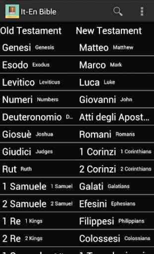 Italian English Bible 1