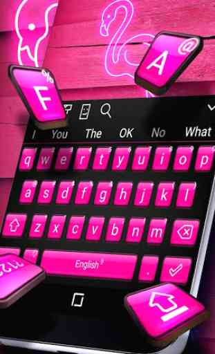 Pink Keyboard 1