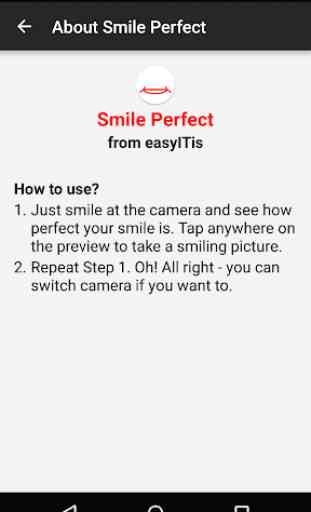 Smile Perfect Camera 4
