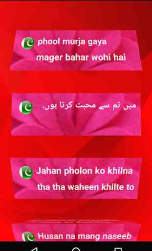 Urdu love sms 2