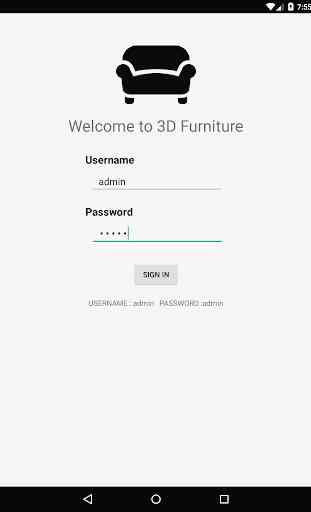 3D Furniture 1