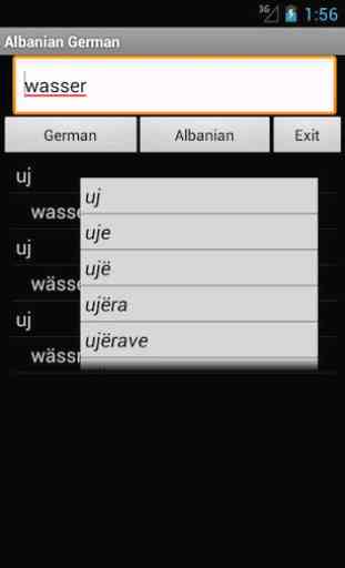 Albanian German Dictionary 1