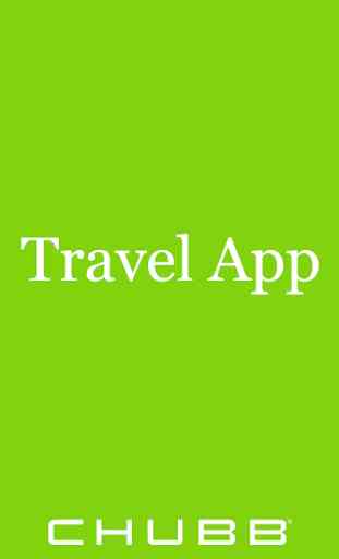 Chubb Travel App 1