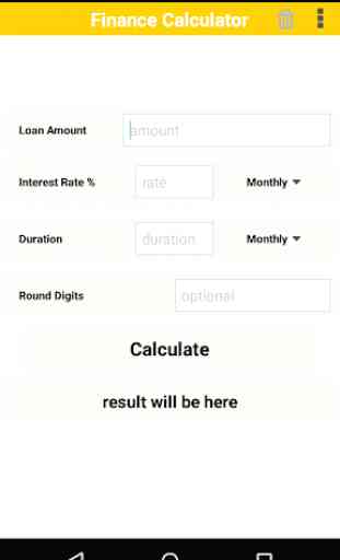 Finance Calculator 2