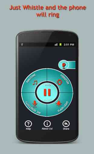 Whistle Android Finder Free - Phone finder 2