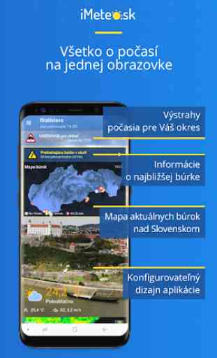 iMeteo.sk Počasie: Blesky & Radar 1