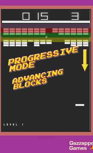 Breaker Bricks 76 (Retro Game) 2