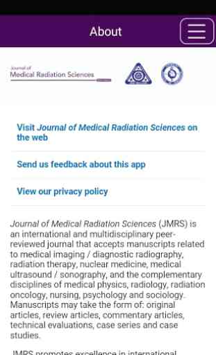 Jnl of Medical Radiation Sci 1