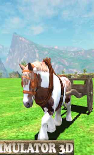 Pony Horse Cart Simulator 3D 2