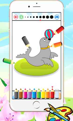 Circo Coloring Book per i bambini - i più piccoli di disegno giochi gratis 3