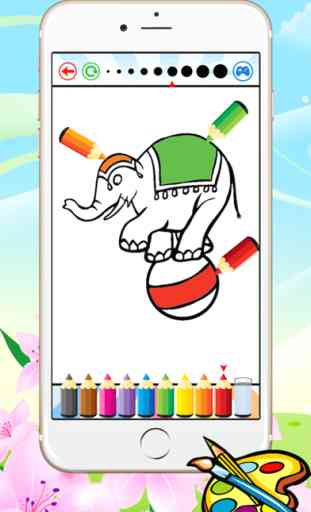 Circo Coloring Book per i bambini - i più piccoli di disegno giochi gratis 4