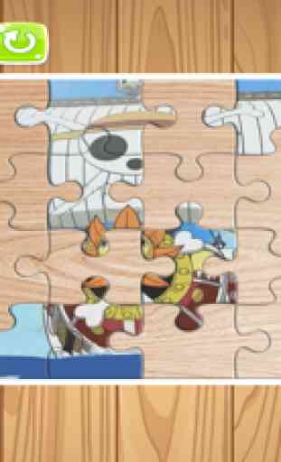 eroe dei cartoni animati One Piece e amico puzzle - giochi gratis per bambini e scuola materna 2