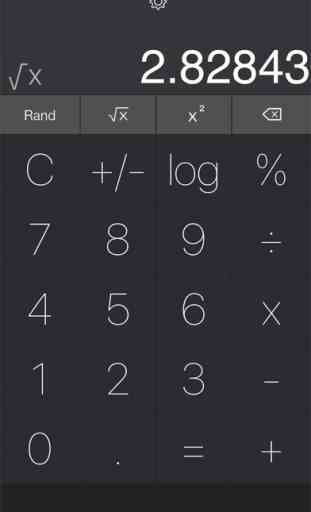 Calcolatrice per iPad, iPhone 3