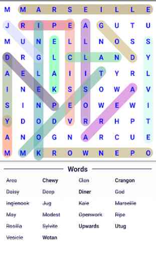Classic Word Search Seek and find Word game 1