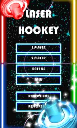 Glow Hockey HD - air hockey nuova guerra galassia 1