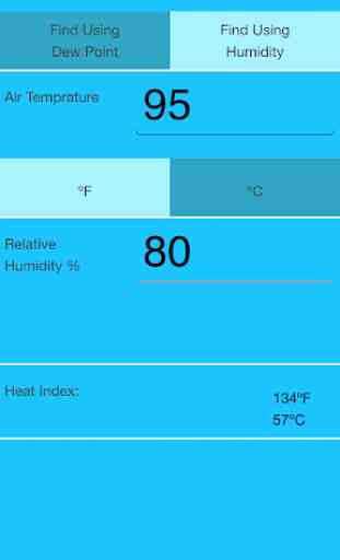 Heat Index Calculator 1