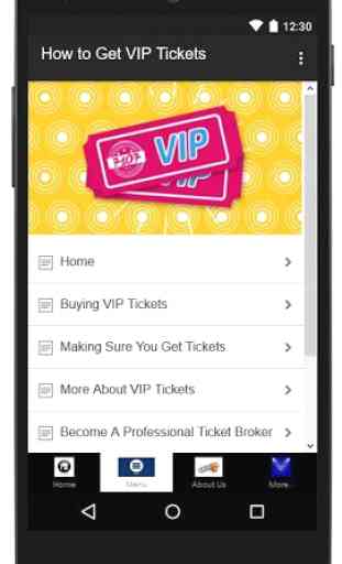 How to Get VIP Tickets 2