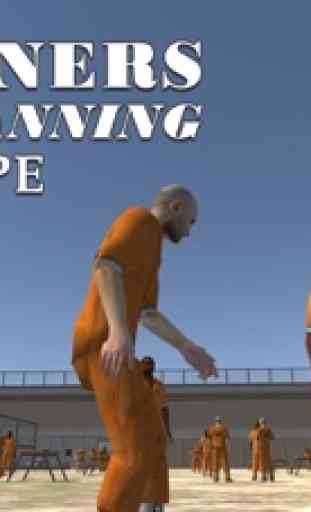 3D cortile della prigione bande sniper - guardia alla prigione e sparare ai terroristi in fuga 4