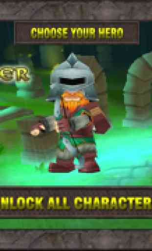 3D piccolo Fantasy Monster Horde Difesa - Joy Stick Medieval Age Defender gioco gratis 4
