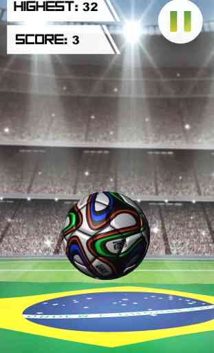 3D Soccer Field Foot-Ball Calcio Nota 2 - Fun-nido Girl and Boy gioco gratis 1