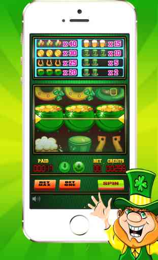 A Grande Irlandese Leprechaun Slots Pro - Free Vegas Casino Gioco Slot-Machine 3
