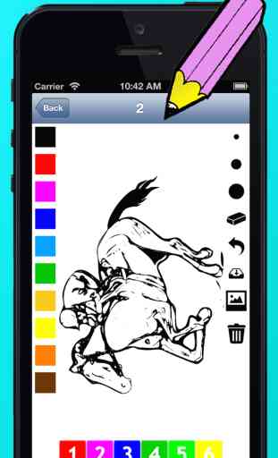 Attivo! Coloring Book Dei Cavalli Per i Bambini: Imparare Per Dipingere e Colorare il Cavallo 4