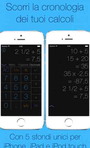 jCalc - Multi Calcolatrice Gratuita — Con una cronologia dei tuoi calcoli e una calcolatore di frazioni per iPhone, iPad e iPod touch 1