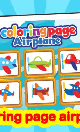 aereo libro da colorare gratis giochi per bimbi 4