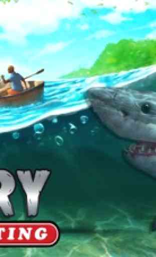 Angry Fish Caccia - Sea Shark Spear Pesca gioco 1