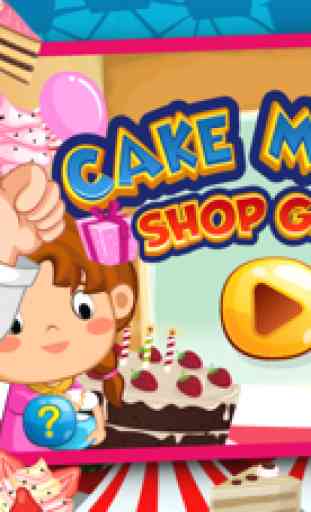 Cake Maker Negozio gioco di cucina per la ragazza 1