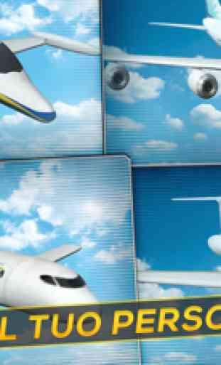 Gioco 3D Simulatore di Volo di Aeroplano Infinito Gratuito 4