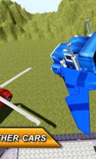 Gratuito volante Jet Camion Simulatore :Trasformat 4