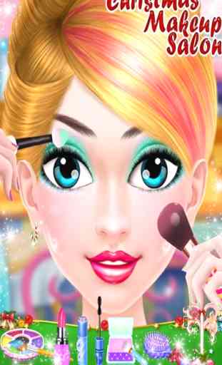 Natale Girl Makeup Salon - Make Up Me Giochi 2