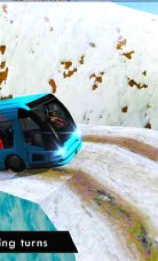Offroad Bus simulatore di guida la stagione invern 1