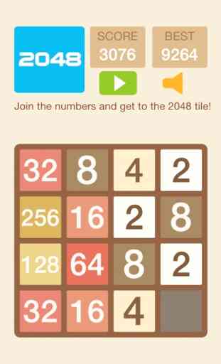 2048 HD - Snap 2 Merged Number Puzzle Game 1