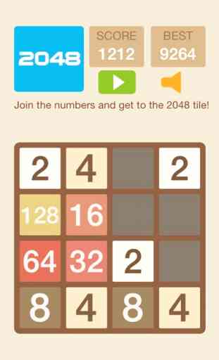 2048 HD - Snap 2 Merged Number Puzzle Game 2