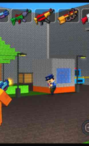 Alcatraz Prison Fuga 3D Gangster Pixel Break out 2