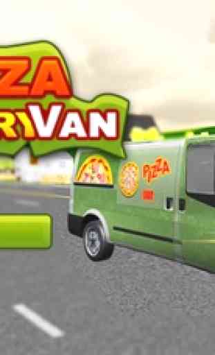 consegna della pizza Van- cibo camion gioco conduc 1