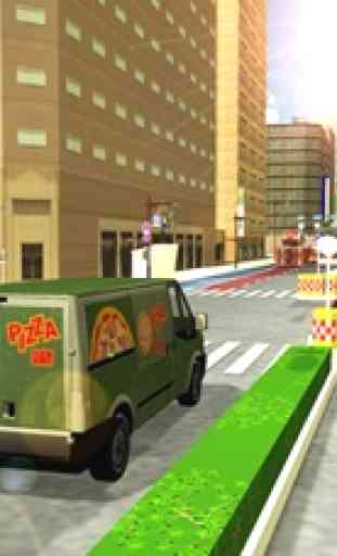 consegna della pizza Van- cibo camion gioco conduc 4
