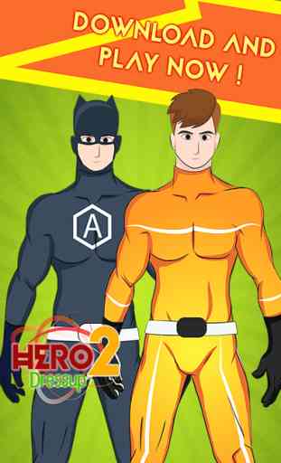 Crea il tuo super-eroe giustizia Man Dress-Up 2